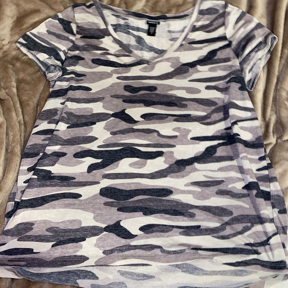 Camo soft tee